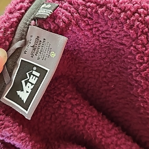 Women's REI zip up thermal jacket - Picture 7 of 9